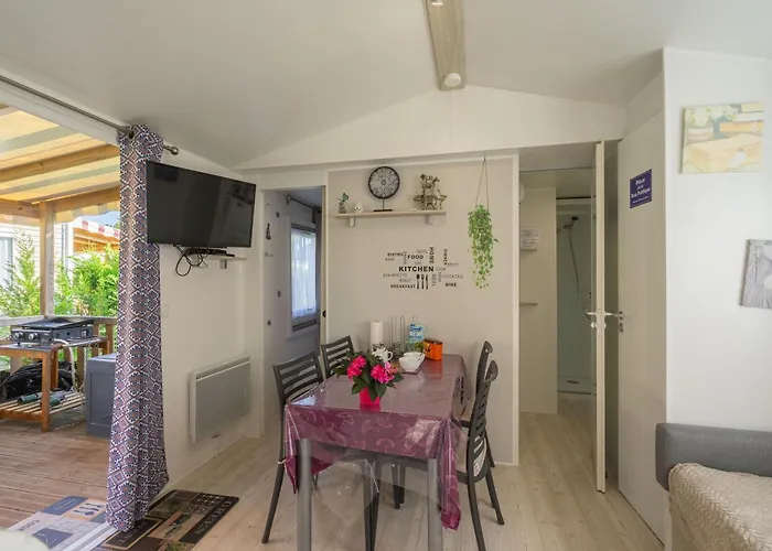 Mobil La Palmyre 4etoiles Сasa de vacaciones *